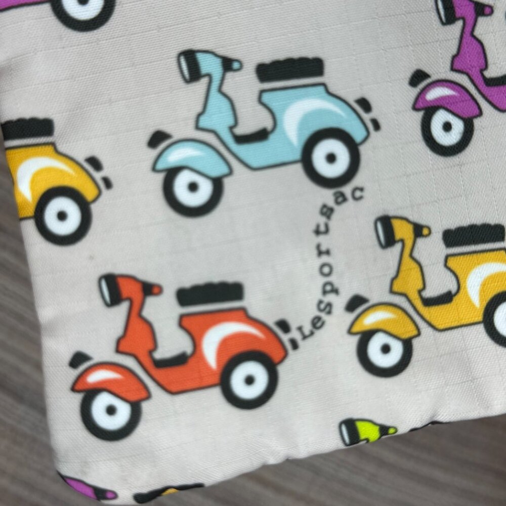 LeSportsac Crossbody Three-Zip Kayse - Scooter / Vespa - Picture 4 of 10